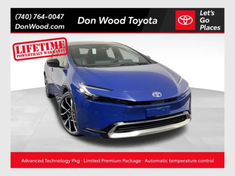Blue 2025 Toyota Prius Plug-In Hybrid XSE Premium for sale in Athens, OH