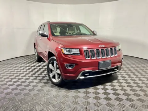 Red 2015 Jeep Grand Cherokee Overland for sale in Athens, OH
