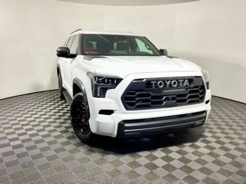 White 2025 Toyota Sequoia TRD Pro for sale in Athens, OH