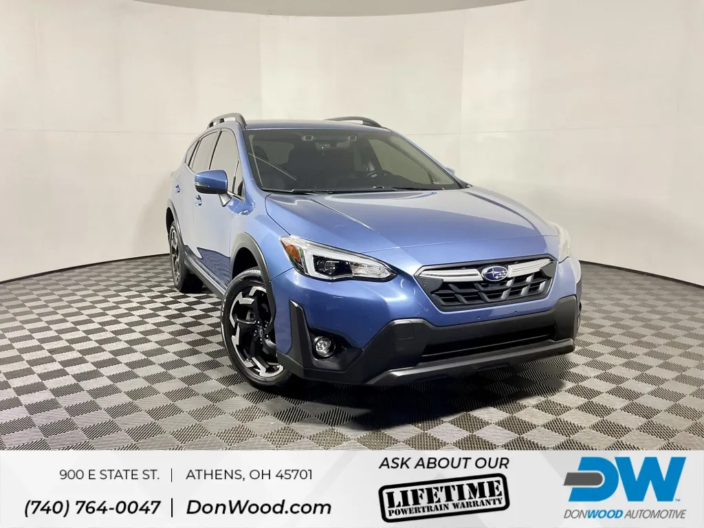 Blue 2021 Subaru Crosstrek Limited for sale in Athens, OH