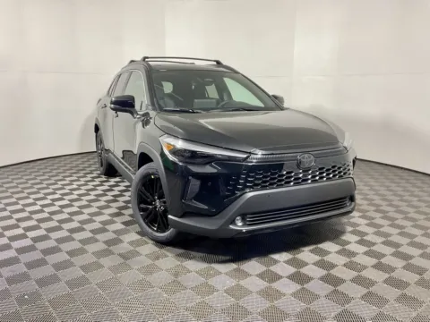 Black 2026 Toyota Corolla Cross Hybrid XSE for sale in Athens, OH