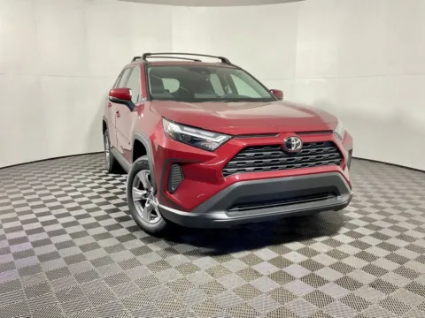 Red 2025 Toyota RAV4 XLE for sale in Athens, OH