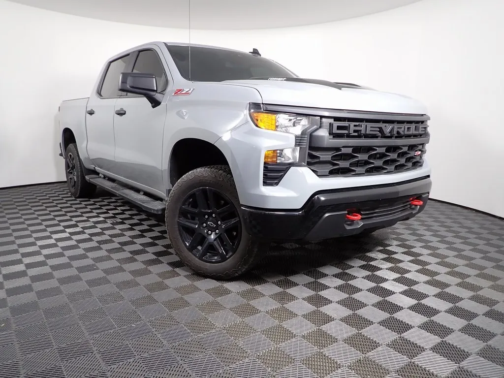 Gray 2025 Chevrolet Silverado 1500 Custom Trail Boss for sale in Rockbridge, OH