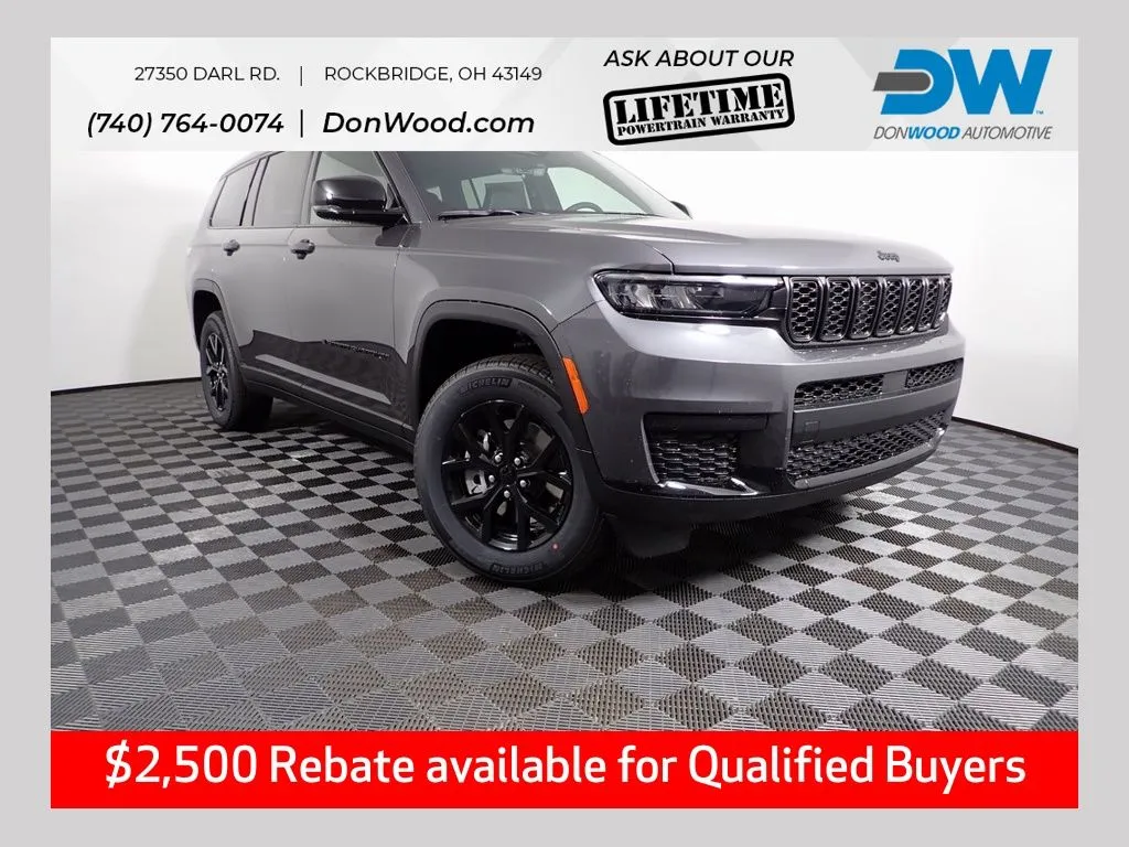 Gray 2025 Jeep Grand Cherokee L Altitude X for sale in Rockbridge, OH