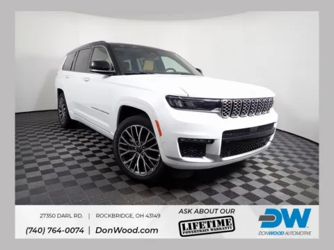 White 2025 Jeep Grand Cherokee L Summit for sale in Rockbridge, OH