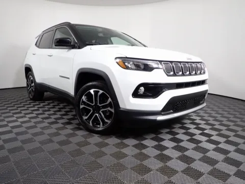 White 2022 Jeep Compass Limited for sale in Rockbridge, OH