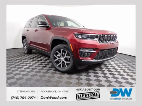 Red 2025 Jeep Grand Cherokee Limited for sale in Rockbridge, OH