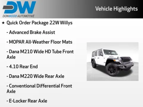 Another view of 2026 Jeep Wrangler Willys for sale in Rockbridge, OH at Don Wood Chrysler Dodge Jeep Ram