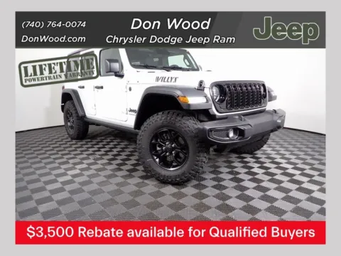 White 2026 Jeep Wrangler Willys for sale in Rockbridge, OH