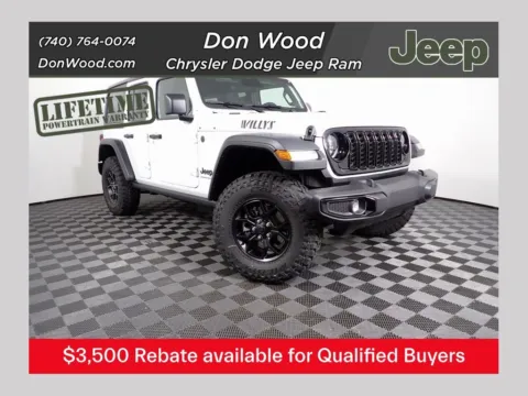 White 2026 Jeep Wrangler Willys for sale in Rockbridge, OH