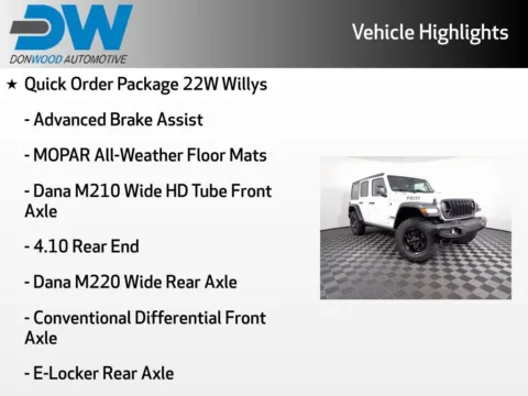 Another view of 2026 Jeep Wrangler Willys for sale in Rockbridge, OH at Don Wood Chrysler Dodge Jeep Ram