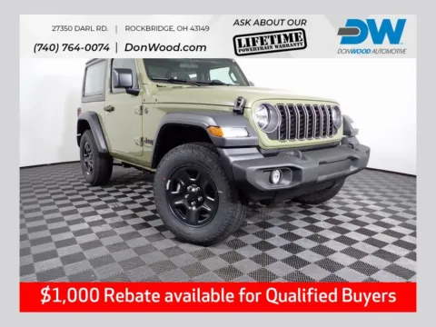Unknown 2026 Jeep Wrangler Sport for sale in Rockbridge, OH