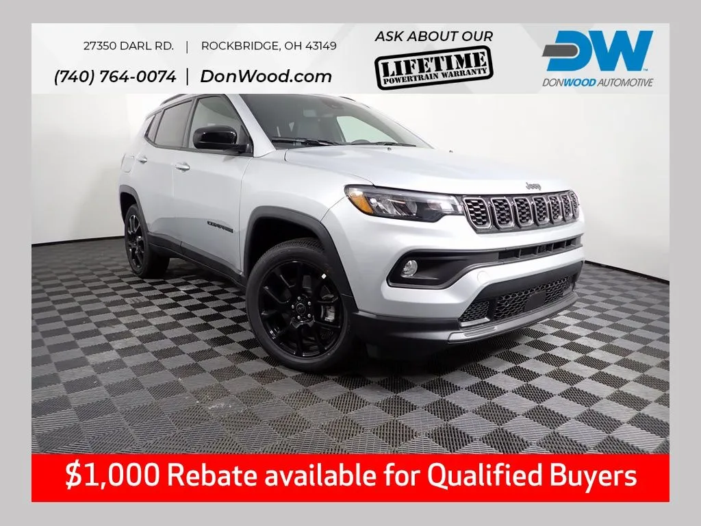 Silver 2026 Jeep Compass Latitude for sale in Rockbridge, OH