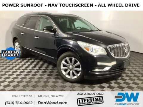 Black 2017 Buick Enclave Premium Group for sale in Rockbridge, OH