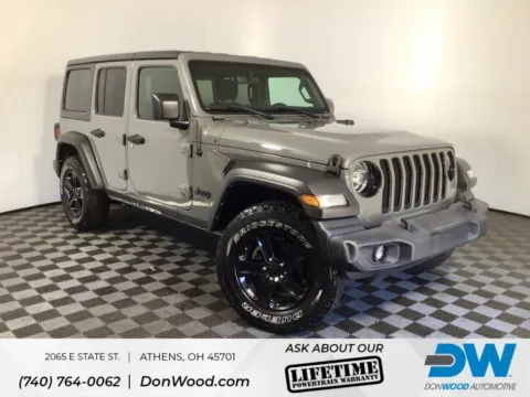 Gray 2021 Jeep Wrangler Unlimited Sport Altitude for sale in Rockbridge, OH
