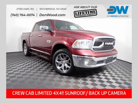Red 2018 Ram 1500 Limited for sale in Rockbridge, OH