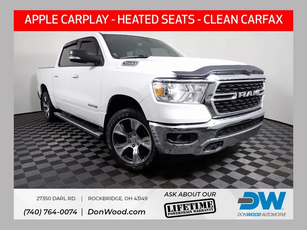 White 2022 Ram 1500 Big Horn/Lone Star for sale in Rockbridge, OH