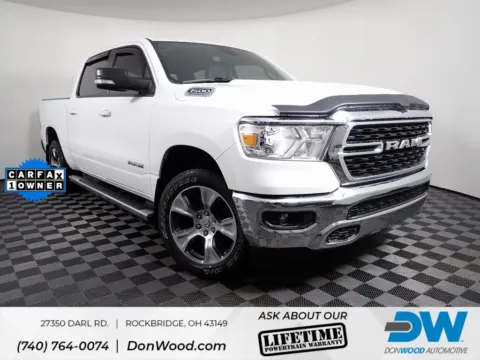 White 2022 Ram 1500 Big Horn/Lone Star for sale in Rockbridge, OH