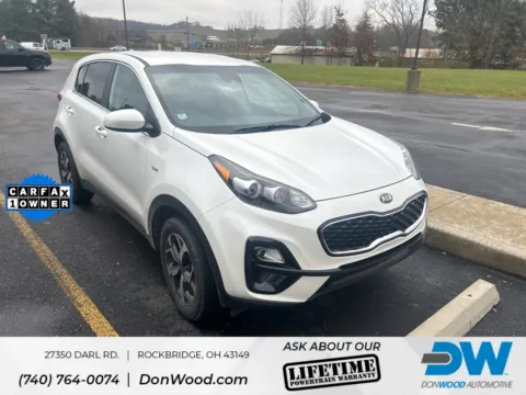 White 2022 Kia Sportage LX for sale in Rockbridge, OH