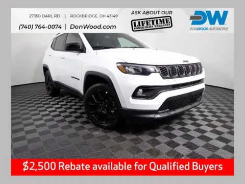 White 2026 Jeep Compass Latitude for sale in Rockbridge, OH