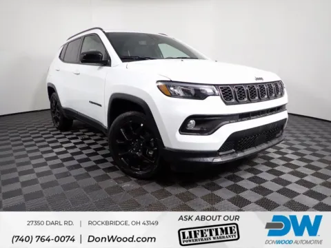 White 2026 Jeep Compass Latitude for sale in Rockbridge, OH