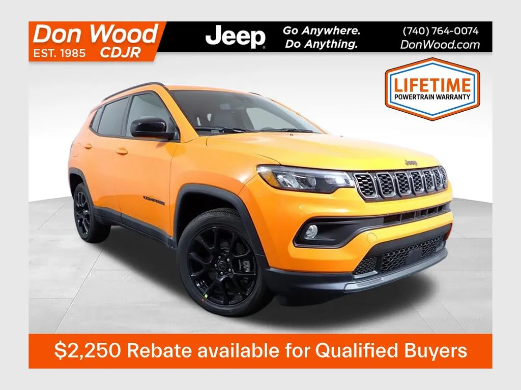 Orange 2026 Jeep Compass Latitude for sale in Rockbridge, OH