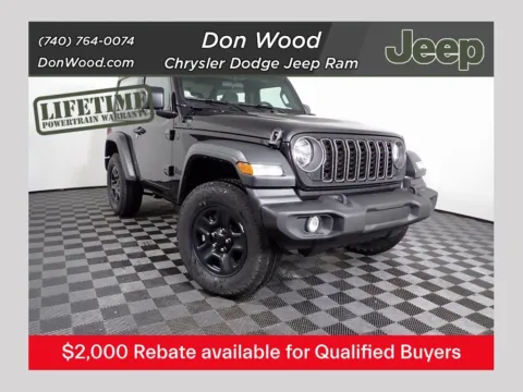 Black 2026 Jeep Wrangler Sport for sale in Rockbridge, OH