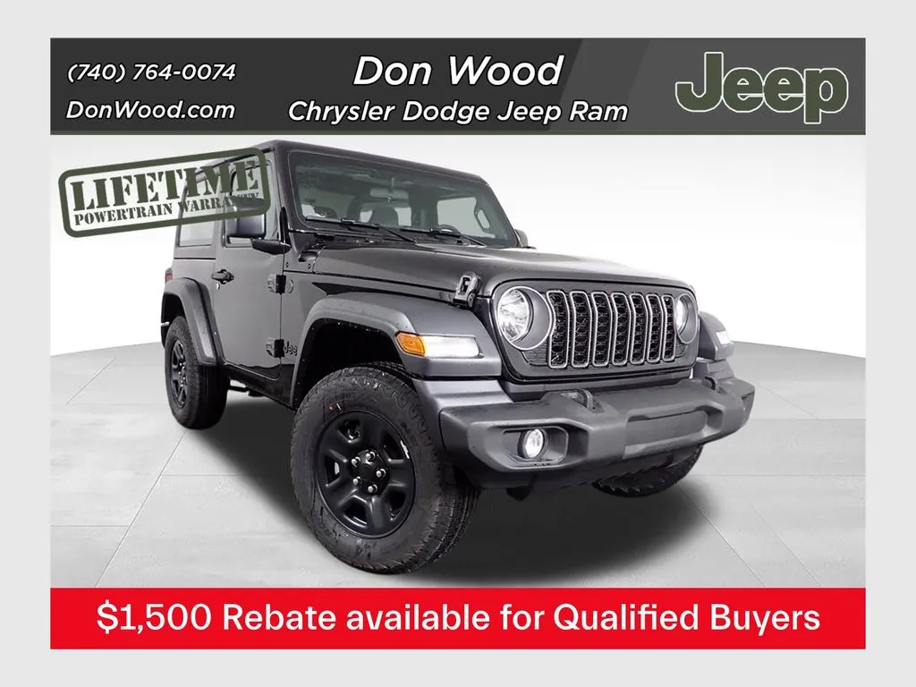 Black 2026 Jeep Wrangler Sport for sale in Rockbridge, OH
