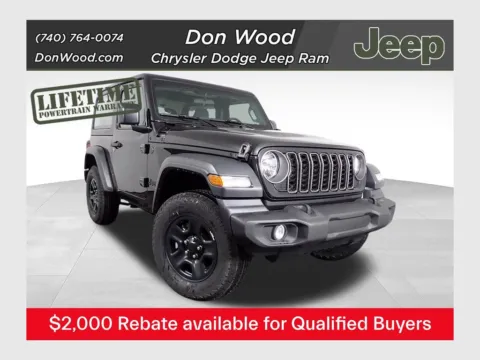 Black 2026 Jeep Wrangler Sport for sale in Rockbridge, OH