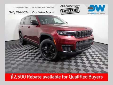 Red 2025 Jeep Grand Cherokee L Limited for sale in Rockbridge, OH