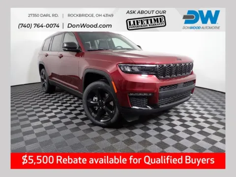 Red 2025 Jeep Grand Cherokee L Limited for sale in Rockbridge, OH