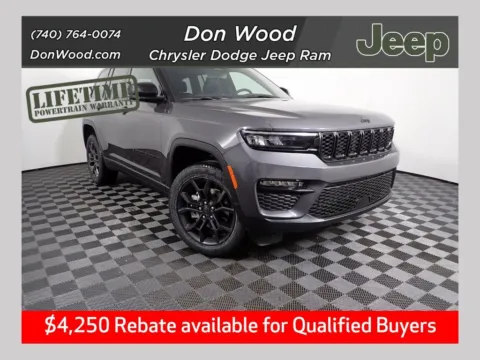 Gray 2025 Jeep Grand Cherokee Limited for sale in Rockbridge, OH