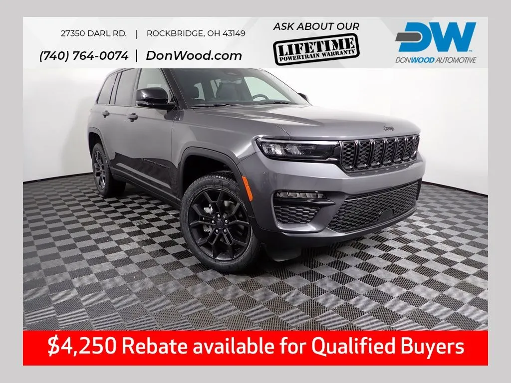 Gray 2025 Jeep Grand Cherokee Limited for sale in Rockbridge, OH