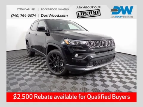 Black 2026 Jeep Compass Latitude for sale in Rockbridge, OH
