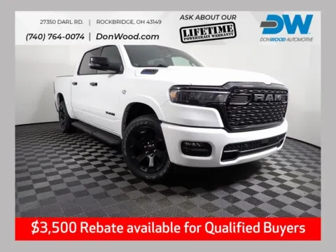 White 2026 Ram 1500 Big Horn/Lone Star for sale in Rockbridge, OH