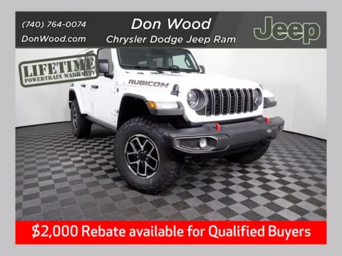 White 2026 Jeep Wrangler Rubicon for sale in Rockbridge, OH