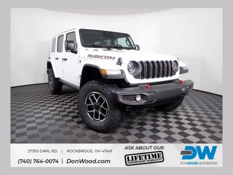 White 2026 Jeep Wrangler Rubicon for sale in Rockbridge, OH