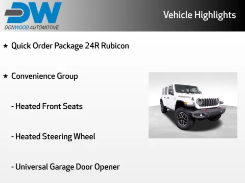 Another view of 2026 Jeep Wrangler Rubicon for sale in Rockbridge, OH at Don Wood Chrysler Dodge Jeep Ram