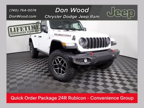 White 2026 Jeep Wrangler Rubicon for sale in Rockbridge, OH