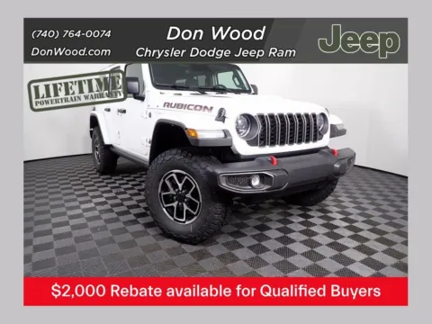 White 2026 Jeep Wrangler Rubicon for sale in Rockbridge, OH