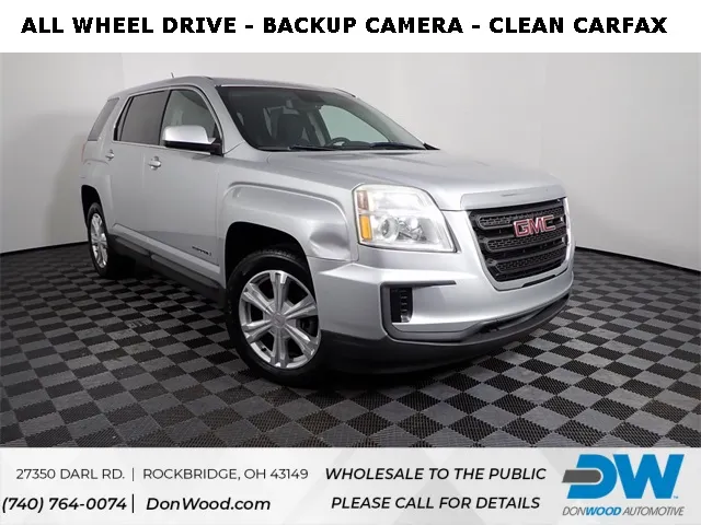 Silver 2017 GMC Terrain SLE-1 for sale in Rockbridge, OH