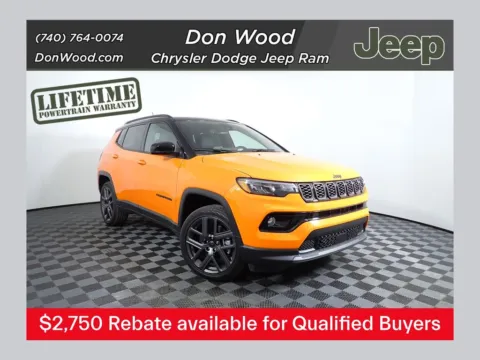 Orange 2026 Jeep Compass Limited for sale in Rockbridge, OH