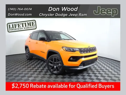 Orange 2026 Jeep Compass Limited for sale in Rockbridge, OH