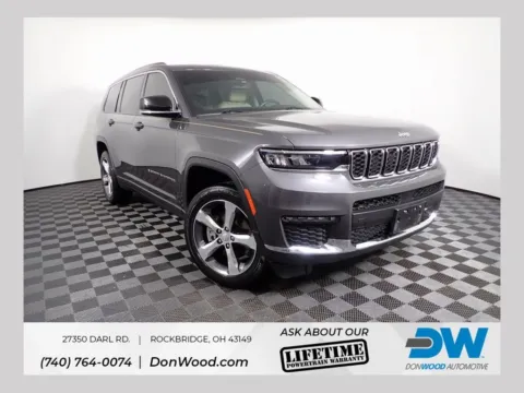 Gray 2021 Jeep Grand Cherokee L Limited for sale in Rockbridge, OH