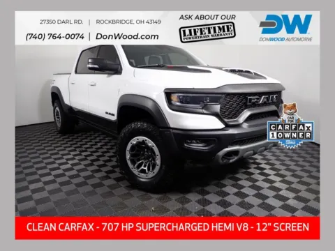 White 2021 Ram 1500 TRX for sale in Rockbridge, OH