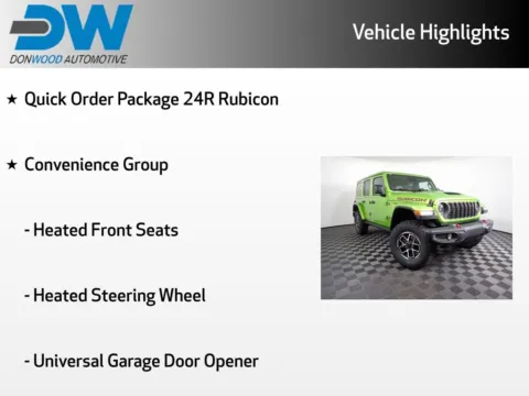 Another view of 2026 Jeep Wrangler Rubicon for sale in Rockbridge, OH at Don Wood Chrysler Dodge Jeep Ram