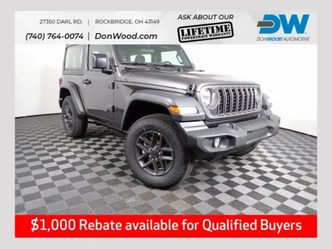 Gray 2026 Jeep Wrangler Sport for sale in Rockbridge, OH