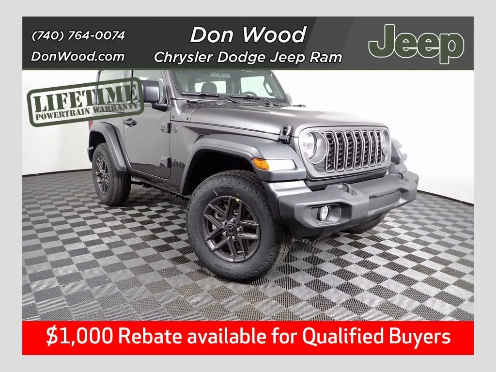 Gray 2026 Jeep Wrangler Sport for sale in Rockbridge, OH