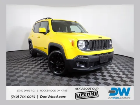 Yellow 2018 Jeep Renegade Altitude for sale in Rockbridge, OH