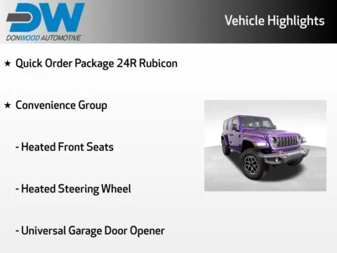 Another view of 2026 Jeep Wrangler Rubicon for sale in Rockbridge, OH at Don Wood Chrysler Dodge Jeep Ram